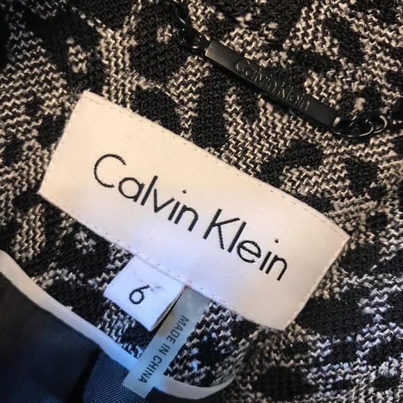 Calvin Klein Cheeta Print Blazer - Picture 3 of 4